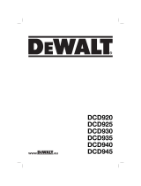 DeWalt DCD925 T 10 Manuel utilisateur