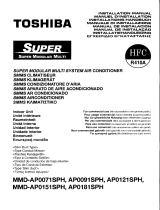 Toshiba MMD-AP0091SPH Le manuel du propriétaire