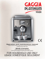 Philips Platinum Vision Manuel utilisateur