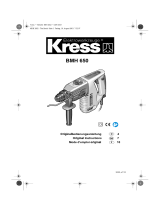 Kress 650 BMH Le manuel du propriétaire