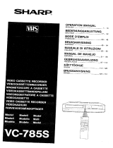 Sharp VC-785S Le manuel du propriétaire