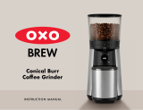 OXO Conical Burr Coffee Grinder Le manuel du propriétaire