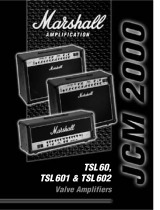 Marshall Amplification JCM 2000 TSL 60 Manuel utilisateur