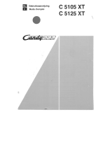Candy C 5125 XT Le manuel du propriétaire