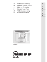 Neff C766 Series Operating Instructions Manual