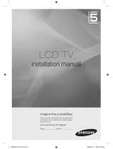 Samsung LE32B550M2H Guide d'installation