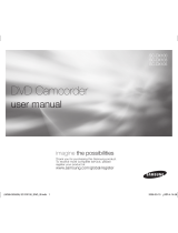 Samsung SC DX103 - Camcorder - 680 KP Manuel utilisateur