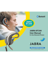 Jabra BT200 - Headset - Over-the-ear Manuel utilisateur