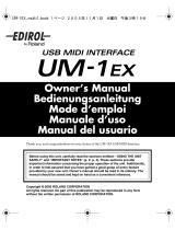 Edirol UM-1EX Le manuel du propriétaire