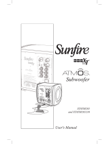 Sunfire Atmos XTATM265 Manuel utilisateur