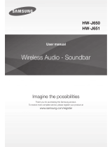 Samsung HW-J650 Manuel utilisateur
