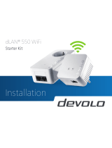 Devolo dLAN 550 WiFi Guide d'installation