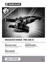 Parkside PWS 230 A1 ANGLE GRINDER Mode d'emploi
