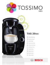 Bosch Tassimo TAS 20 Series Manuel utilisateur