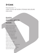 D-Link ShareCenterTM + DNS-340L Quick Installation Manual