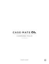 Case-mate CHARGING FOLIO Manuel utilisateur