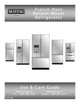 Maytag French Door Refrigerator Mode d'emploi