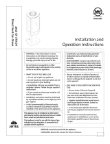 Jøtul GF 370 DV Installation And Operation Instructions Manual
