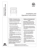 Jøtul GF 300 BV Installation And Operation Instructions Manual