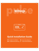 Withings Pulse Guide d'installation