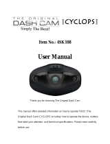 Dash Cam Cyclops 4SK108 Manuel utilisateur