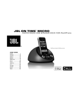 JBL On Time Micro Manuel utilisateur