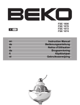 Beko FSE 1072 Manuel utilisateur