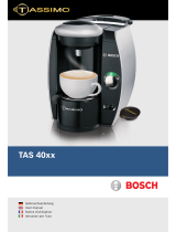Bosch TAS 40xx Manuel utilisateur