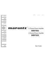 Marantz MM7025 Manuel utilisateur
