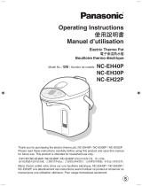 Panasonic NC-EH40P Operating Instructions Manual