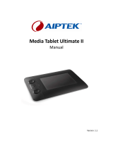 AIPTEK Media Tablet Ultimate II Manuel utilisateur