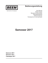 Beem Samowar 2017 Manuel utilisateur