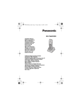 Panasonic KX-TGA810EX Guide d'installation