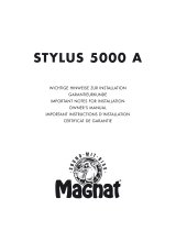 Magnat Audio STYLUS 5000 A Le manuel du propriétaire