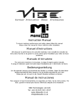 Vibe Monobox III Manuel utilisateur