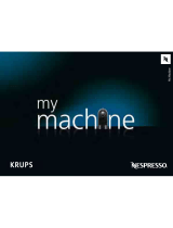 Krups my machine C50 Manuel utilisateur