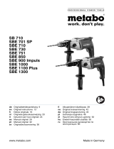 Metabo SBE900 Le manuel du propriétaire