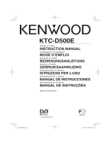Kenwood KTC-D500E Le manuel du propriétaire