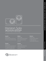 Boston Acoustics Horizon Solo Manuel utilisateur