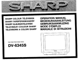 Sharp DV-6345S Le manuel du propriétaire