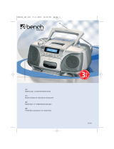 EBENCH KH 2264 CD RADIO CASSETTE RECORDER Le manuel du propriétaire