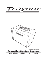 TRAYNOR Acoustic Master Custom Manuel utilisateur