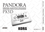 Korg PANDORA PX5D Le manuel du propriétaire