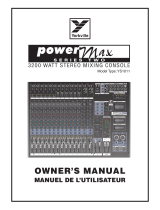 Yorkville Sound PowerMAX22-2 Manuel utilisateur