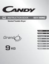 Candy GCV 590NC-S Manuel utilisateur