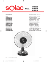 Solac VT8815 Le manuel du propriétaire