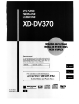 Aiwa XD-DV370 Le manuel du propriétaire