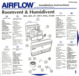 Airflow Roomvent T (O7) Mode d'emploi