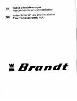 Groupe Brandt BV60X Le manuel du propriétaire