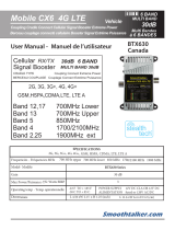 Smoothtalker Mobile CX6 4G LTE Extreme Power 6 Manuel utilisateur